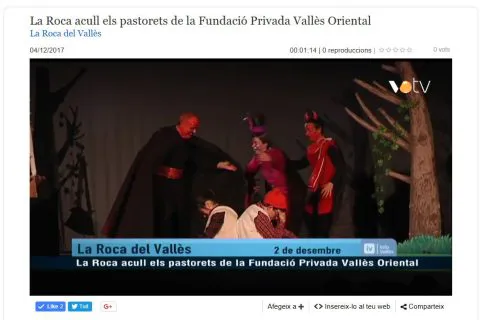 Estrena de “Els Pastorets” de la Companyia de Teatre FVO