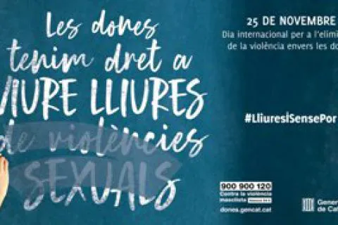 La Fundació se suma a la campaña «La Roca del Vallès dice “no” a la violencia machista «