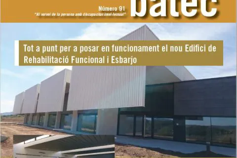 La Fundación publica la nueva edición de la revista Batec: El Edificio de Rehabilitación Funcional y Recreo es el tema principal