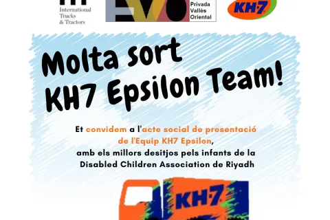 Presentació del camió de KH7 Epsilon Team al Dakar 2020