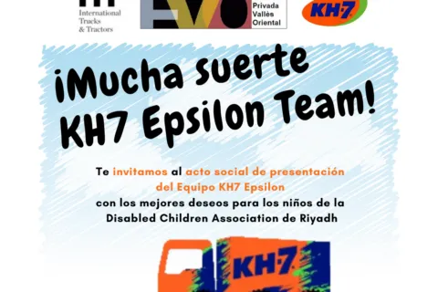 Presentación del camión de KH7 Epsilon Team al Dakar 2020