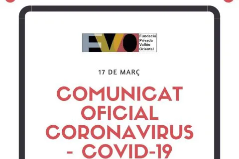 Comunicat oficial – Coronavirus: Plans de prevenció i contingència a l’FVO