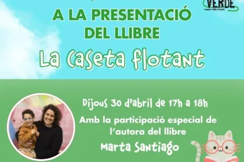 El llibre La caseta flotant arriba a El Gato Verde: una història que dona veu a les famílies